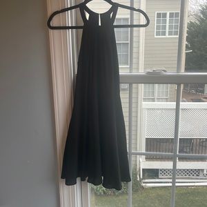Express High Neck Black formal dress